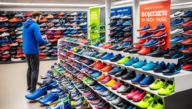 voetbal schoenen winkel