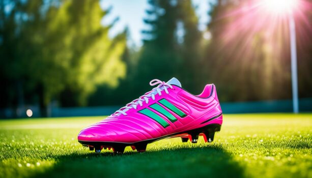 voetbalschoen roze