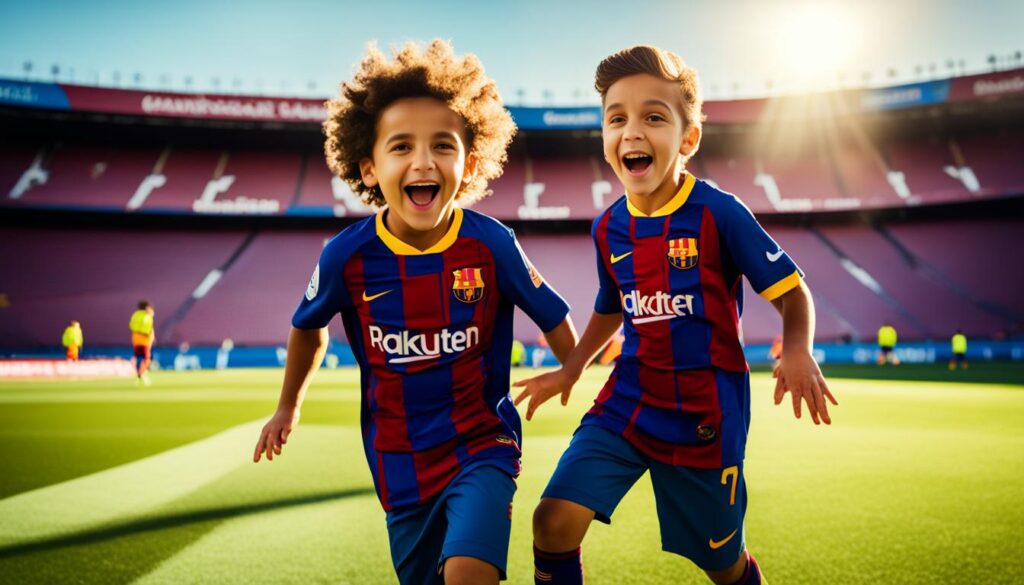 Barcelona Voetbalkleding voor Kinderen