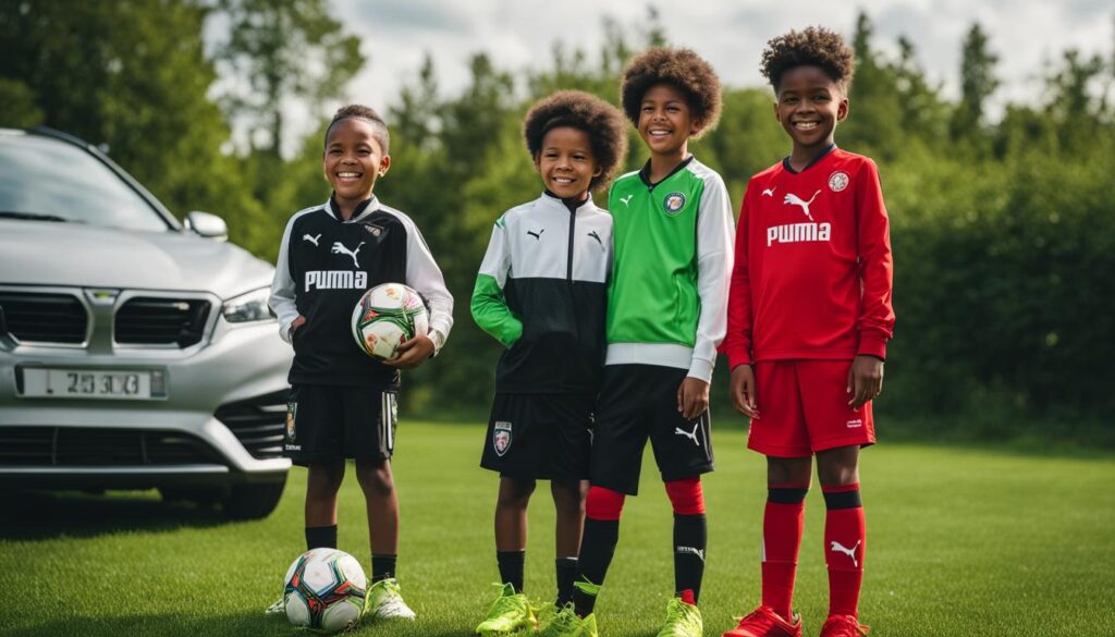 Puma trainingspakken kinderen