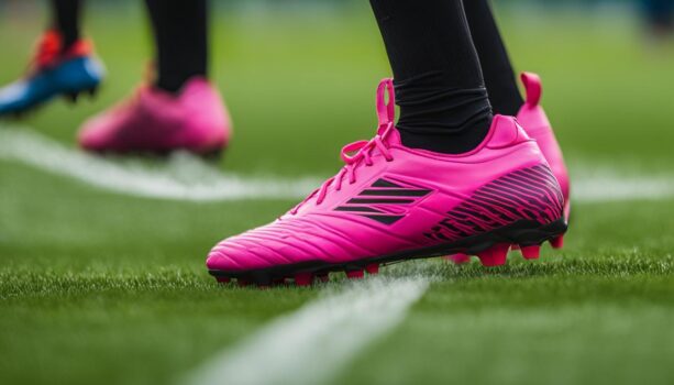 voetbal schoenen roze