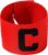 Aanvoerdersband | captain band | bovenarm | voetbal | rood