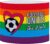 Aanvoerdersband – Football Unites – Regenboog – L