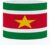 Aanvoerdersband – Suriname – XS