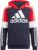 adidas – Essentials Colorblock Hoodie Youth – Hoodie Kids – 116 – Blauw/Rood