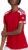 adidas GN5758 Sportshirt – Maat S – Vrouwen – Rood/Wit