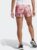 adidas Performance Pacer AEROREADY Train Essentials Minimal Branding Floral Print Short – Dames – Oranje – M