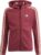 Adidas sportswear 3 Striker Fl Sweater Met Ritssluiting Victory Crimson / Halo Blush – 4-5 jaar – Kinderen