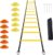 Agility Ladder Voetbaltrainingsapparatuur Kinderen, Voetballaddertraining met 4 haringen voor jeugd, Snelheidsladder, Trainingsladder, Oefenladder voor voetbal, Rugby, Tennis,…