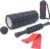 AJ-Sports Foam roller set 4 delig + GRATIS Weerstandsband – Massage set – Massage stick – Massage bal – Foam roller – Foamroller – Foamrollers – Grid Triggerpoint – Inclusief…