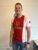 AJAX Rood Wit T-shirt Met batch – Ajax Kleding – Ajax voetbal – Ajax shirt – Maat M