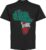 Algerije Afrika Cup 2019 Winners Map T-Shirt – Zwart – XXXL