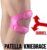 Allernieuwste.nl® 1x Dubbele Patellaband Kniepeesband – Patellabrace Kniebrace – Knieband Sport Fitness – Kniepijn Knieklachten – Elastische Verstelbare Kniebrace – ROZE