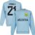 Argentinië Dybala 21 Team Sweater – Lichtblauw – L