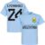 Argentinië E. Fernandez 24 Team T-Shirt – Lichtblauw – L