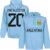 Argentinië Mac Allister 20 Team Hoodie – Lichtblauw – L