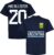 Argentinië Mac Allister 20 Team T-Shirt – Navy – XL