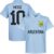 Argentinië Messi 10 Team Polo – Lichtblauw – XXL