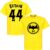 Batsman Bathuayi 44 T-Shirt – Geel – L