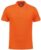 Benza Basic Heren Sportpolo Poloshirt Polo – Oranje – Maat XXL