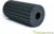 BLACKROLL Flow Foam Roller 30 cm met geribbeld oppervlak voor extra stimulatie – Zwart