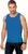 Blauw sport singlet voor heren L (40/52)