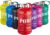 Bluefinity sportfles 2.2 liter – power – XXL drinkfles – BPA-vrij – fitness – waterfles rood