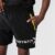 Body & Fit Perfection Movement Short – Sportbroek Heren – Trainingsbroek Mannen – Korte Broek – Zwart – Maat M