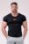 Bodybuilding T-Shirt Zwart – Nebbia 172 Muscle Back Shirt