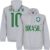 Brazilië Neymar JR 10 Team Hooded Sweater – Grijs – Kinderen – 128