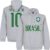 Brazilië Neymar JR 10 Team Hooded Sweater – Grijs – M