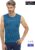 Brubeck 3D Pro Tanktop Heren – Naadloos Sportshirt voor Hardlopen en Inspannende Activiteiten – Blauw XL