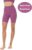 Brubeck Sport Short Seamless GYM – Dames Sportbroek Kort Naadloos – Functioneel Elegant en Stijlvol – Heather Pink M