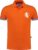 Cadeautip! Polo shirt WK voetbal met Nederlandse vlag | Oranje Polo | EK Polo | Unisex Polo met witte bedrukking | Oranje polo met bedrukking | Maat XS