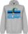 California Surf Hoodie – Grijs – L