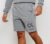 CALVIN KLEIN PERFORMANCE Logo Knit Shorts – Grijs – Maat XL