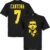 Cantona Silhouette T-Shirt – Zwart – S