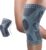 Chibaa – Knie band – Grijs – Maat: Large – Unisex – Knie Versterking – Orthopedische kniebrace voor kruisband – Knieband voor meniscus – Kniebeschermer – Patella – Compressie…