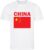 China – 中国 – T-shirt Wit – Voetbalshirt – Maat: S – Landen shirts