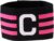 CHPN – Aanvoerdersband – Captainsband – Voor Voetbal – Hockeyaanvoerders – Senior – C-Captain – Teamcaptain – Universeel – Zwart/Roze – Verstelbaar