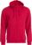 Clique Basic Hoody Full Zip 021034 – Rood – XS