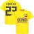 Colombia D. Sanchez 23 Team T-Shirt – Geel – XXL