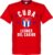 Cuba Established T-Shirt – Rood – XXL