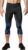 CW-X – Stabilyx 3/4 Compressiebroek – hardloopbroek – heup, rug en knie ondersteuning – heren -Zwart/Blauw/Grijs – maat L