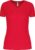 Damesportshirt ‘Proact’ met V-hals Red – XXL