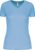 Damesportshirt ‘Proact’ met V-hals Sky Blue – M