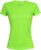 Damessportshirt ‘Evolution Tech Tee’ met korte mouwen Lime – L