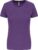 Damessportshirt ‘Proact’ met ronde hals Violet – L