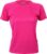 Damessportshirt ‘Tech Tee’ met korte mouwen Magenta – L