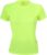 Damessportshirt ‘Tech Tee’ met korte mouwen Neon Yellow – L